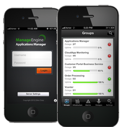 JBoss iOS App JBoss App Performance - ManageEngine Applications Manager