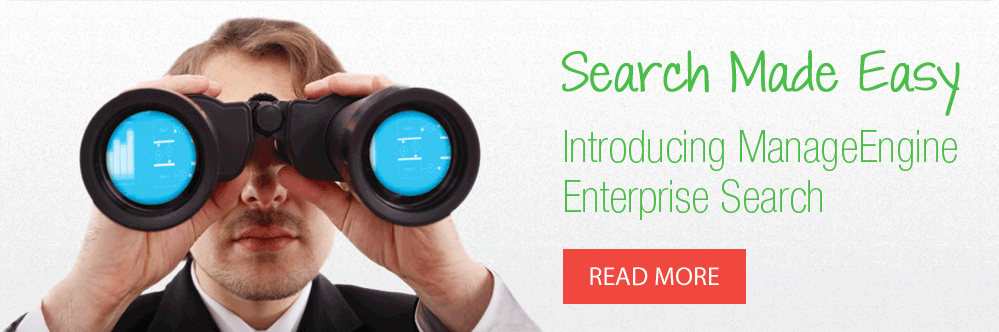 ManageEngine Enterprise Search ManageEngine Enterprise Search
