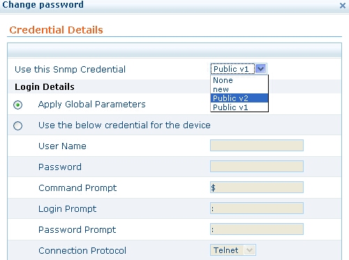 Select Credential
