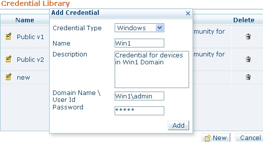 Credential Details