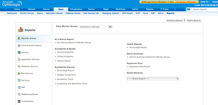 APM Plug-in - Reports APM Plug-in - Reports