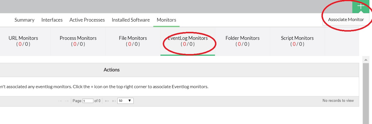 Monitor Event Logs