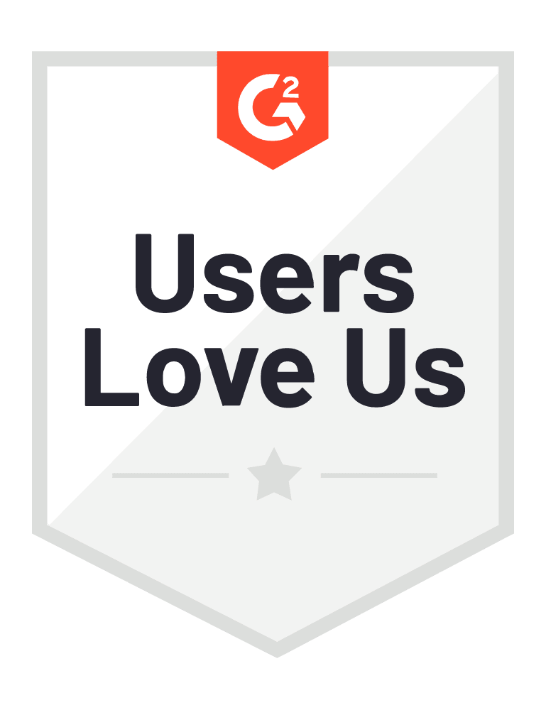G2 Users Love Us Badge (2017-2019)