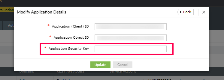 Client Secret missing in Azure Active Directory