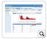 Bandwidth Usage by Application Report