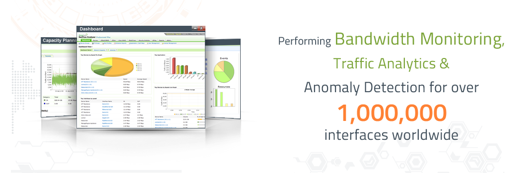 Bandwidth monitoring & traffic analytics