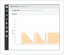 router monitoreo and management with OpManager Router Interface Reports