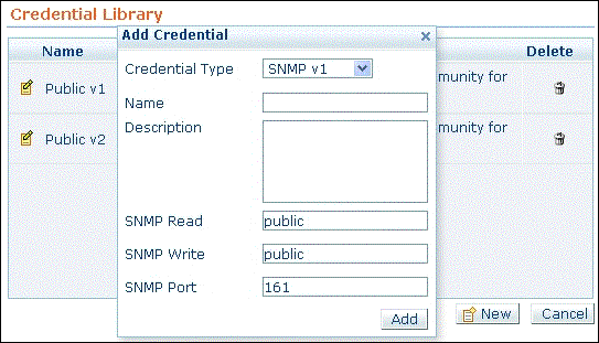 Credential Library