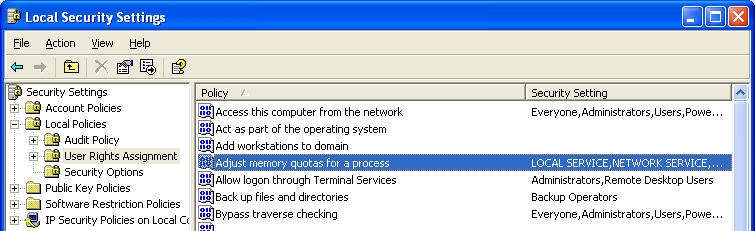 Adjust Memory Quotas