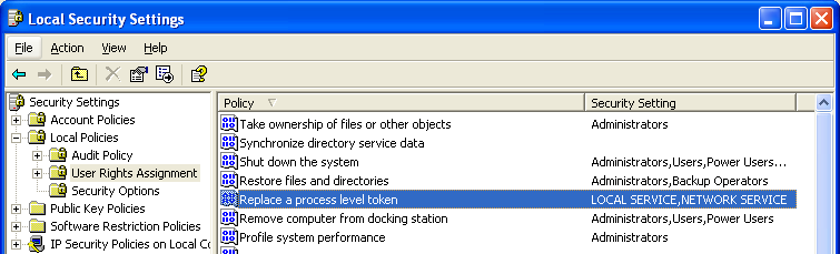 Replace Process Level