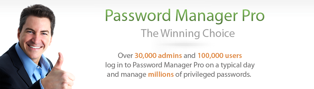 Password Manager Pro - Enterprise Password Management Software