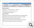  Set question and answers for validation