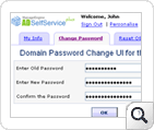 ADSelfService Plus Change Password Screen