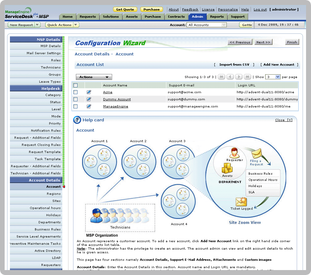 Account Management