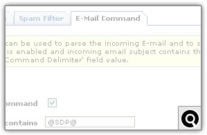 E-Mailbefehle ServiceDesk MSP