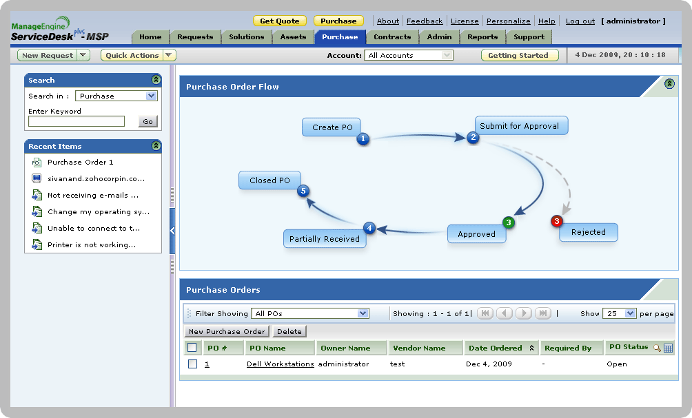 Purchase Management