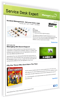 Help Desk Newsletter - April, 2011