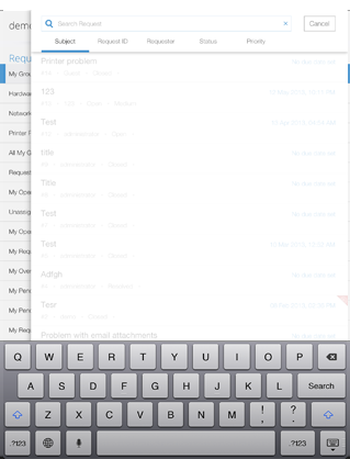 Help Desk Ipad App