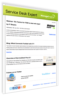 Help Desk Newsletter - June, 2012