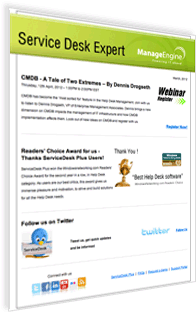 Help Desk Newsletter - March, 2012