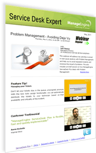 Help Desk Newsletter - May, 2011