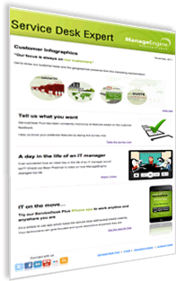 Help Desk Newsletter - November, 2011