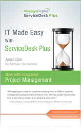 ServiceDesk Plus Brochure