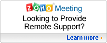 Zoho Meeting