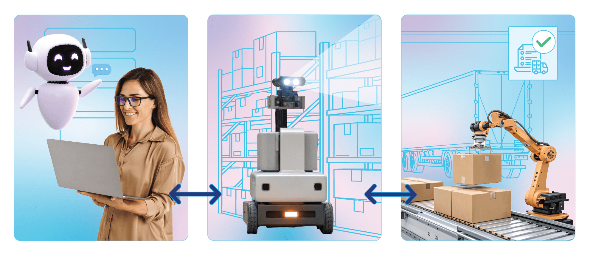 Three AI agents powering e-commerce enterprise operations