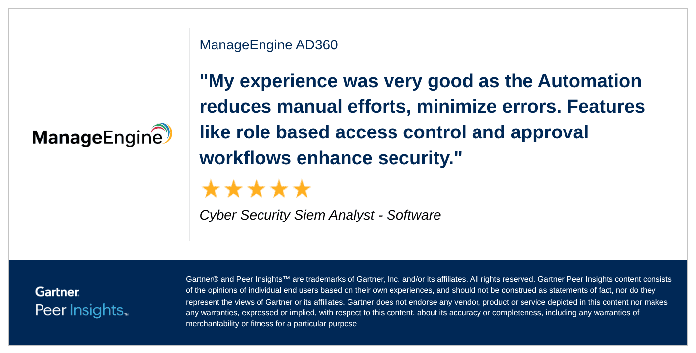 Customer Testimonial