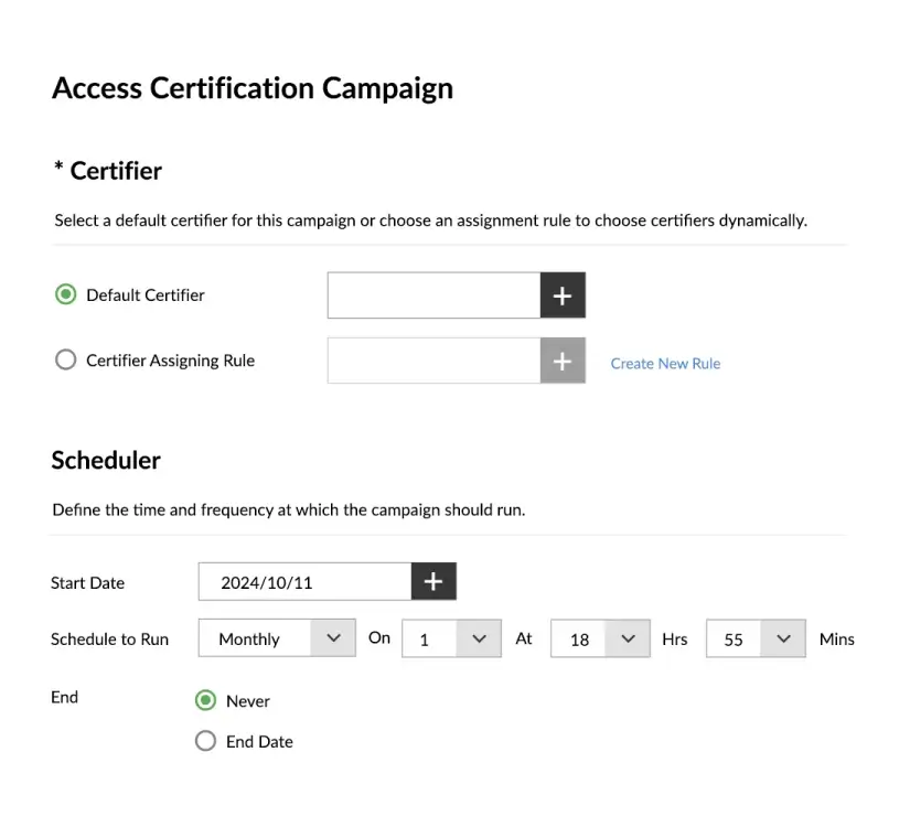 Continuous access reviews