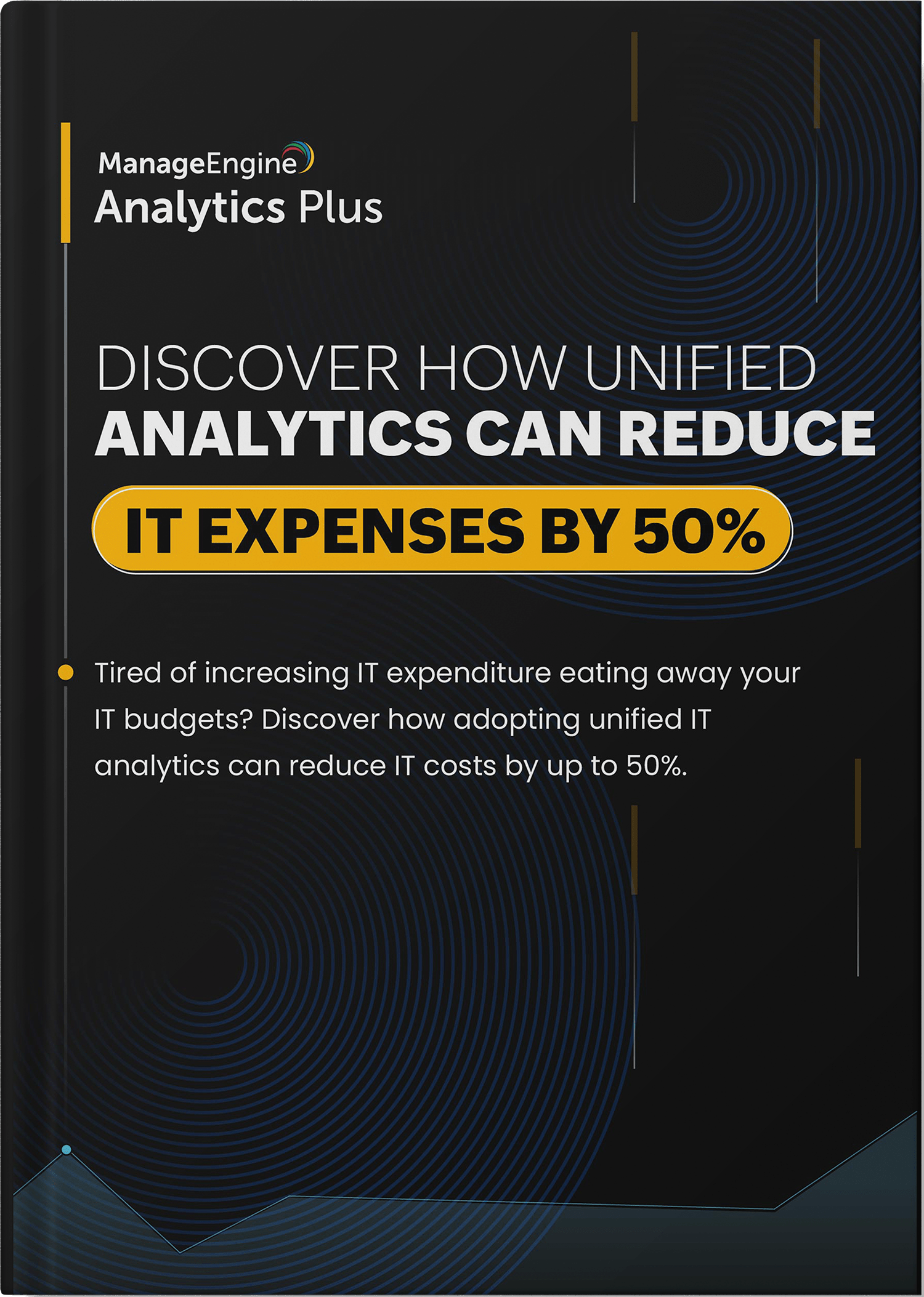 Reduce IT operational costs by 50% using unified IT analytics