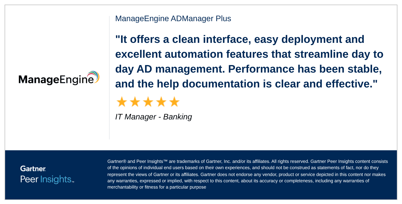 Customer Testimonial
