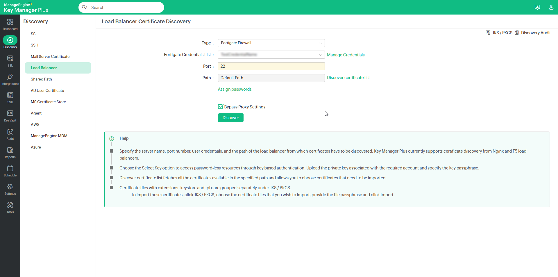 fortigate-firewall-discovery FortiGate Firewall Discovery