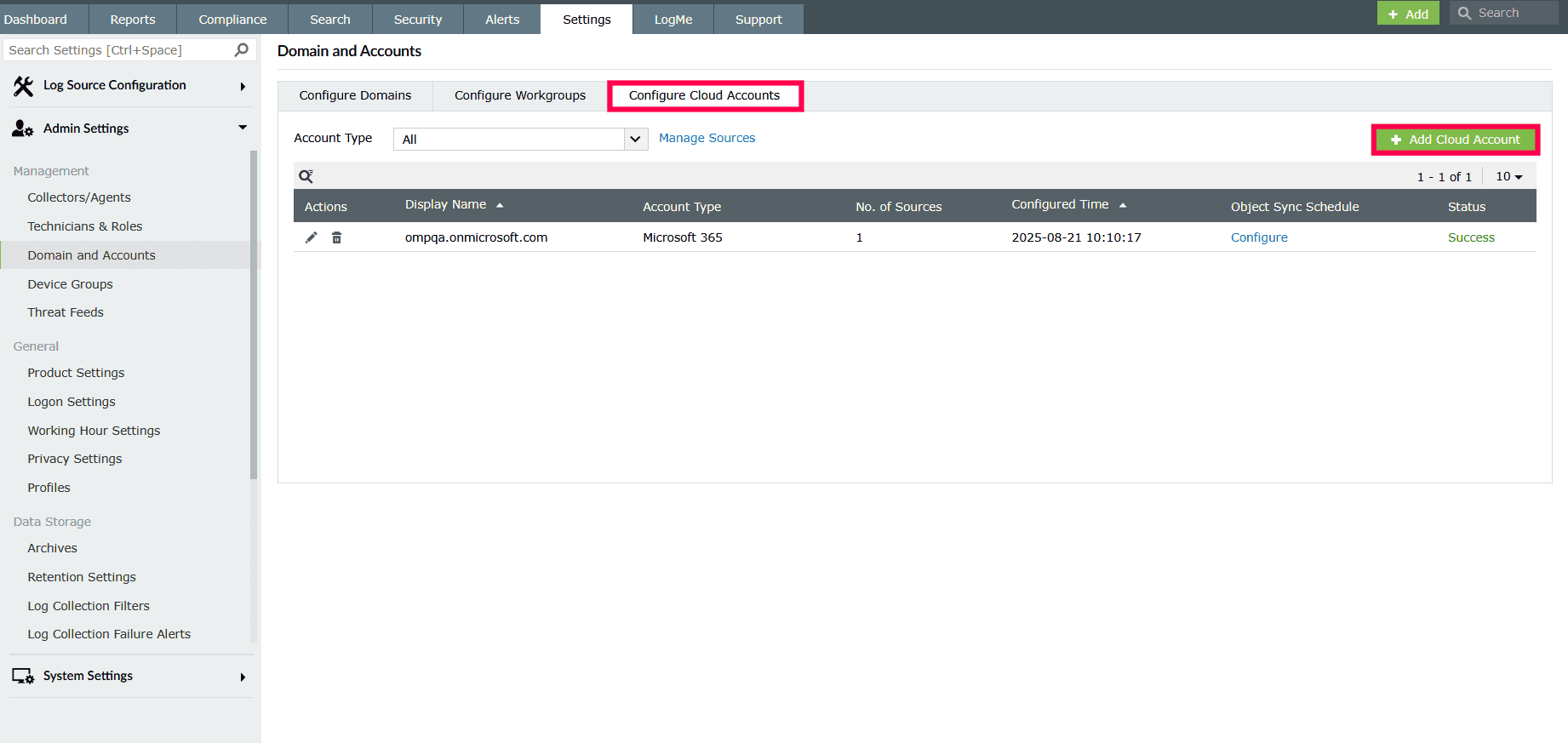 Configuring and Managing