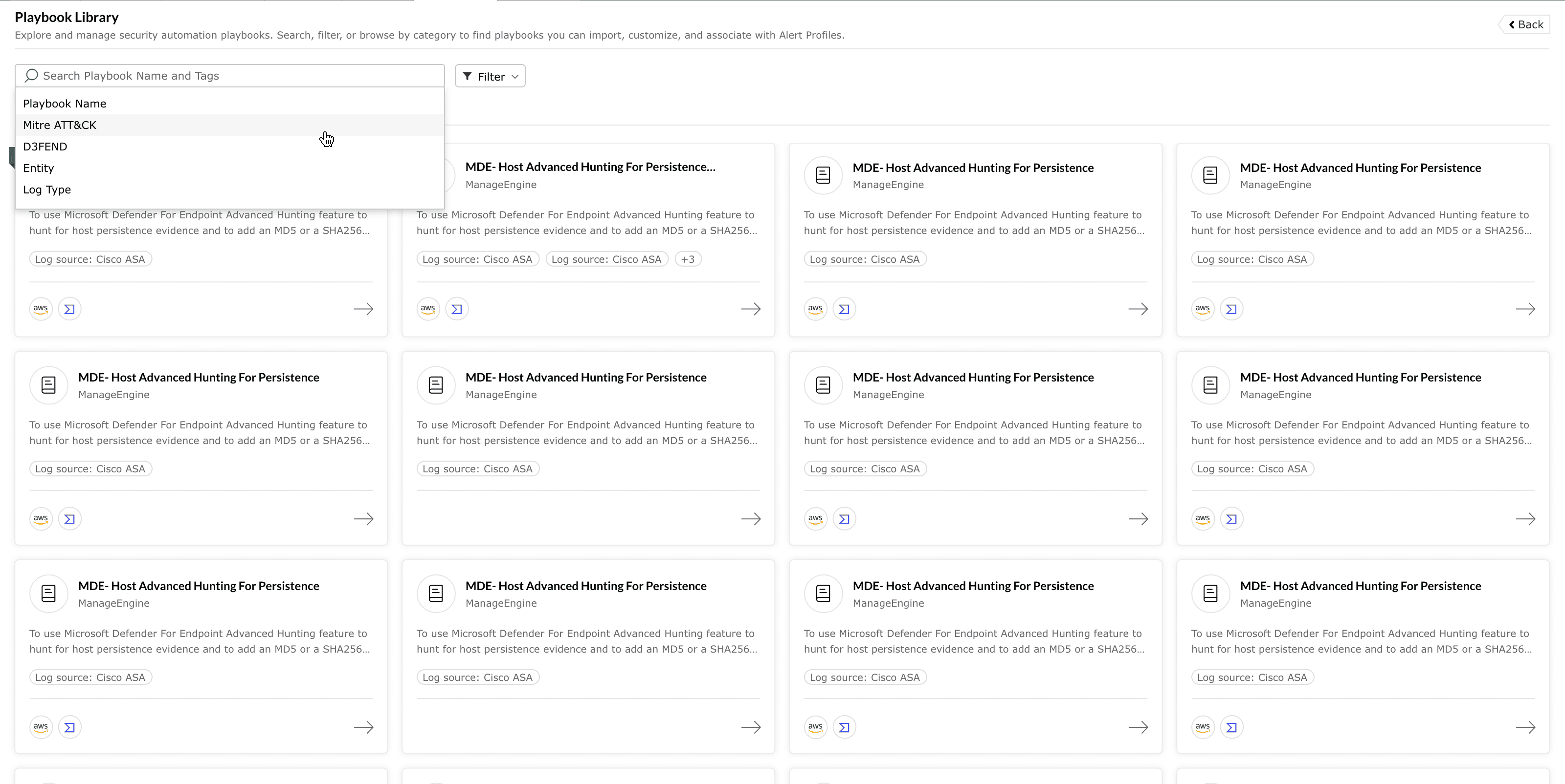 Playbook library overview