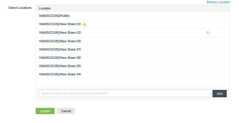 QNAP NAS file monitoring