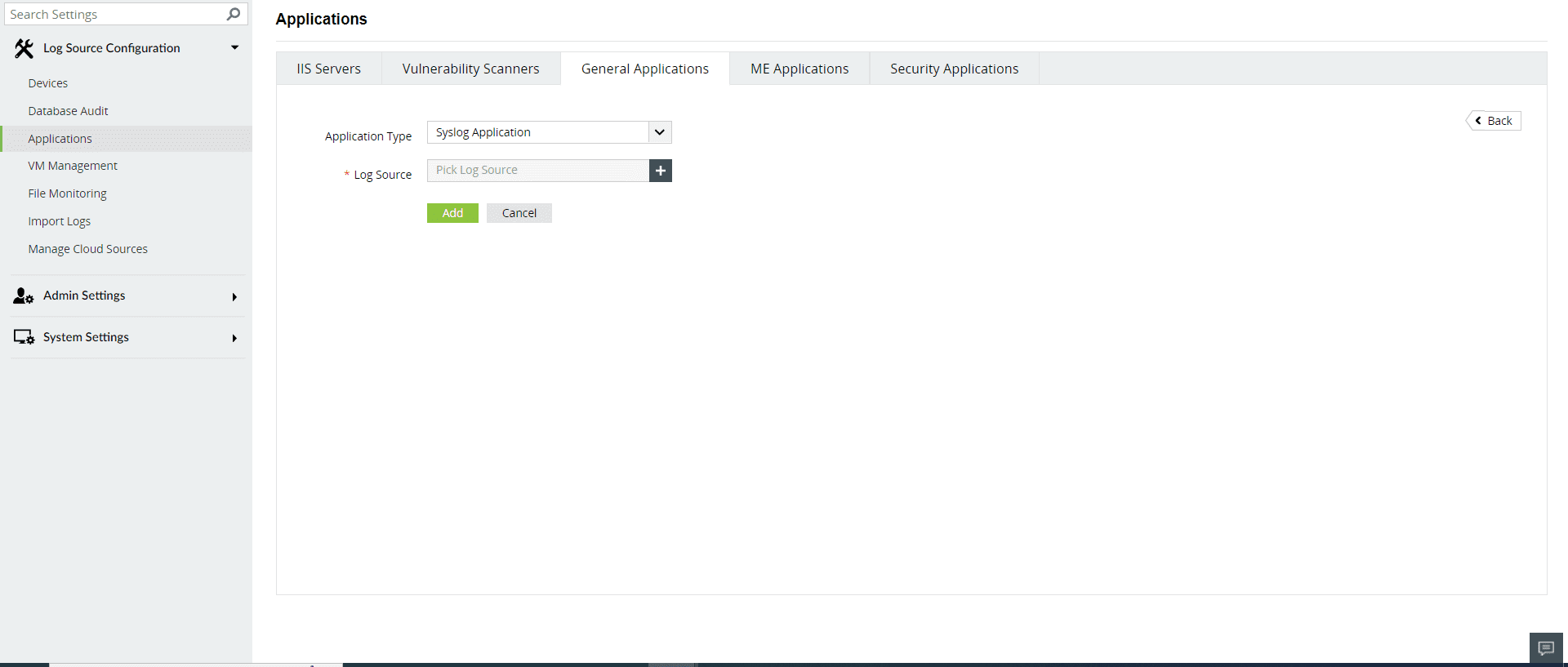 Syslog Application