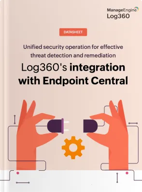 Log360's integration with Endpoint Central