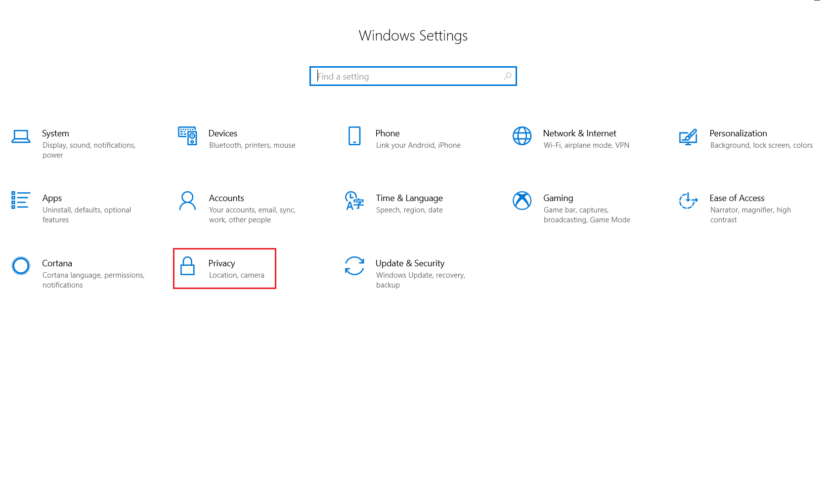 Enable Location services for Geolocation tracking