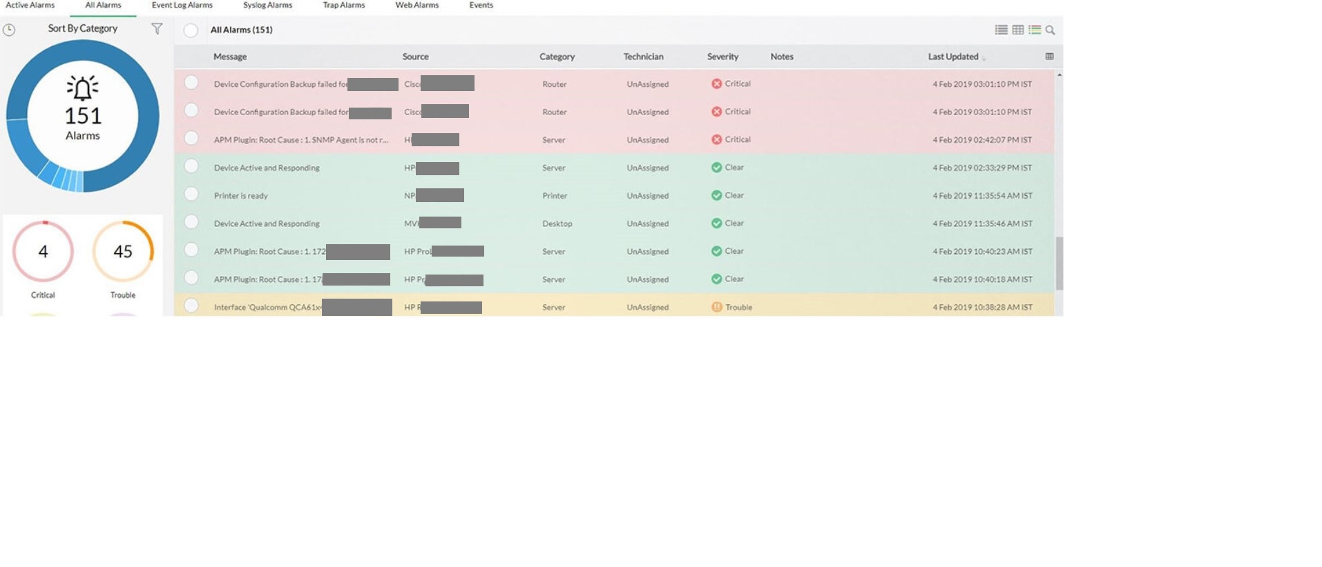 HP Server Monitoring Tools & Management Software ManageEngine OpManager