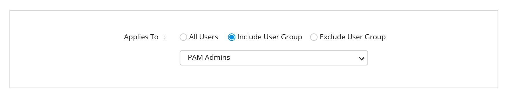 Policies for everyone zero trust PAM360