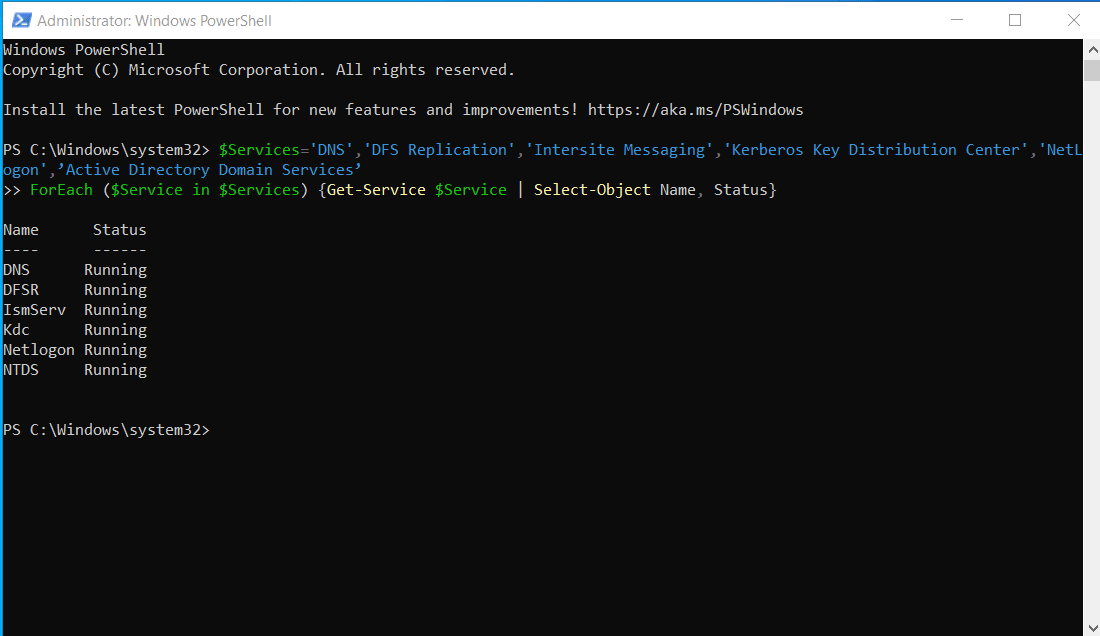 verify-active-directory-related-services