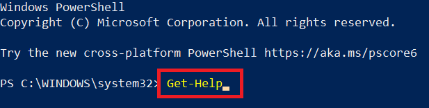 launch PowerShell using cmdlets