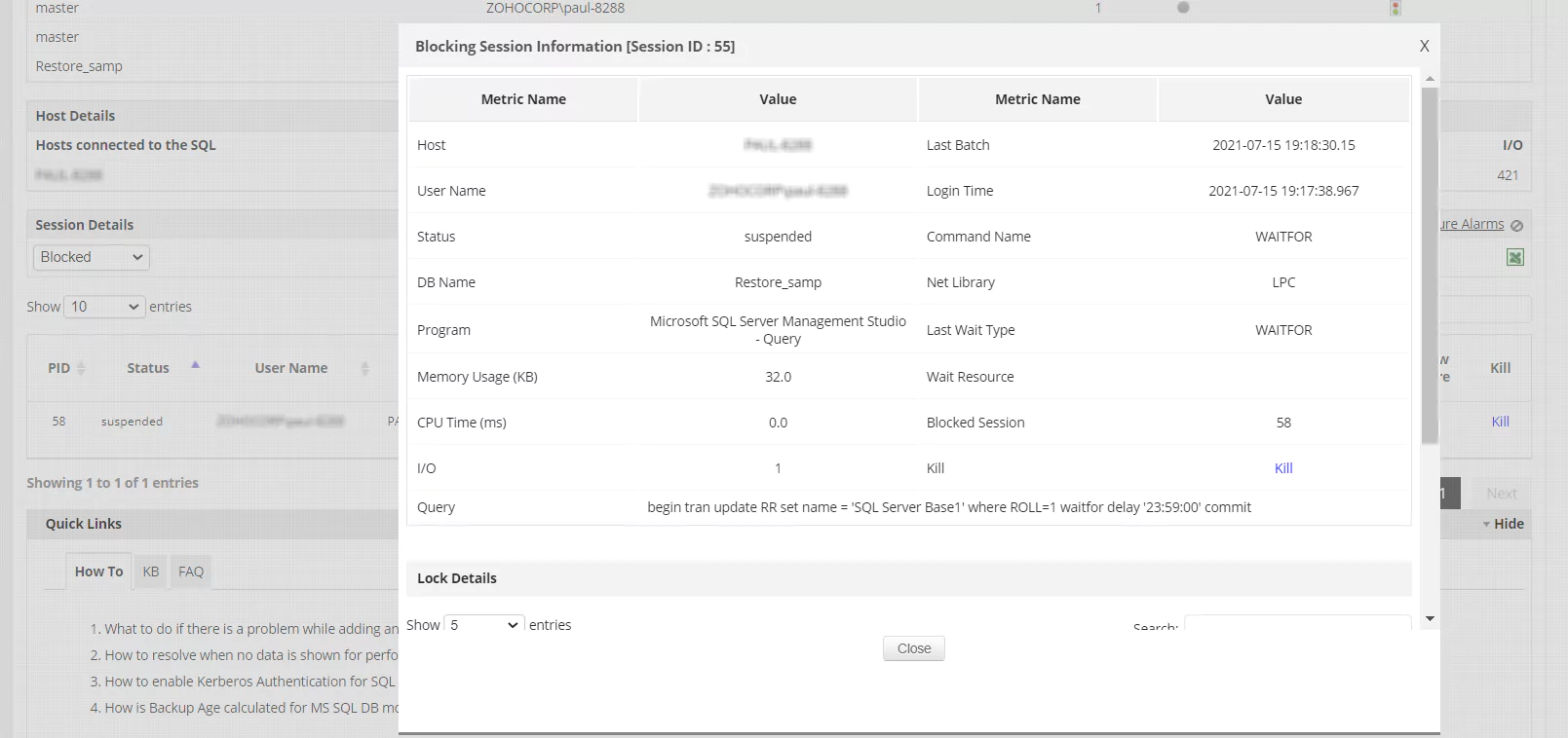 Performance Tuning with MS SQL Monitor 