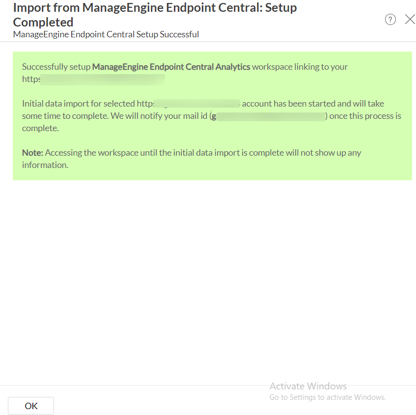 How to integrate Endpoint Central with ManageEngine Analytics Plus