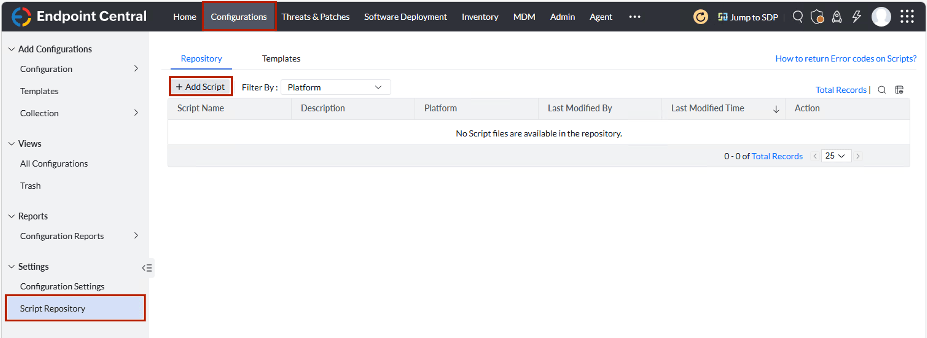 script-repositiry-navigation Navigation to the script repository.
