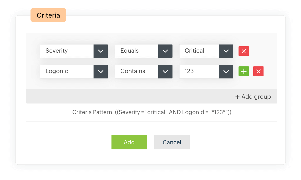 Custom log parser