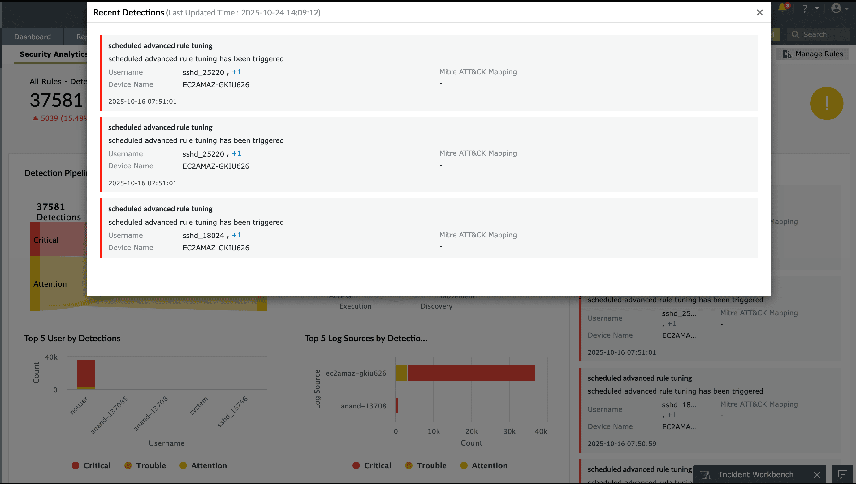 Real-time event correlation and alerting