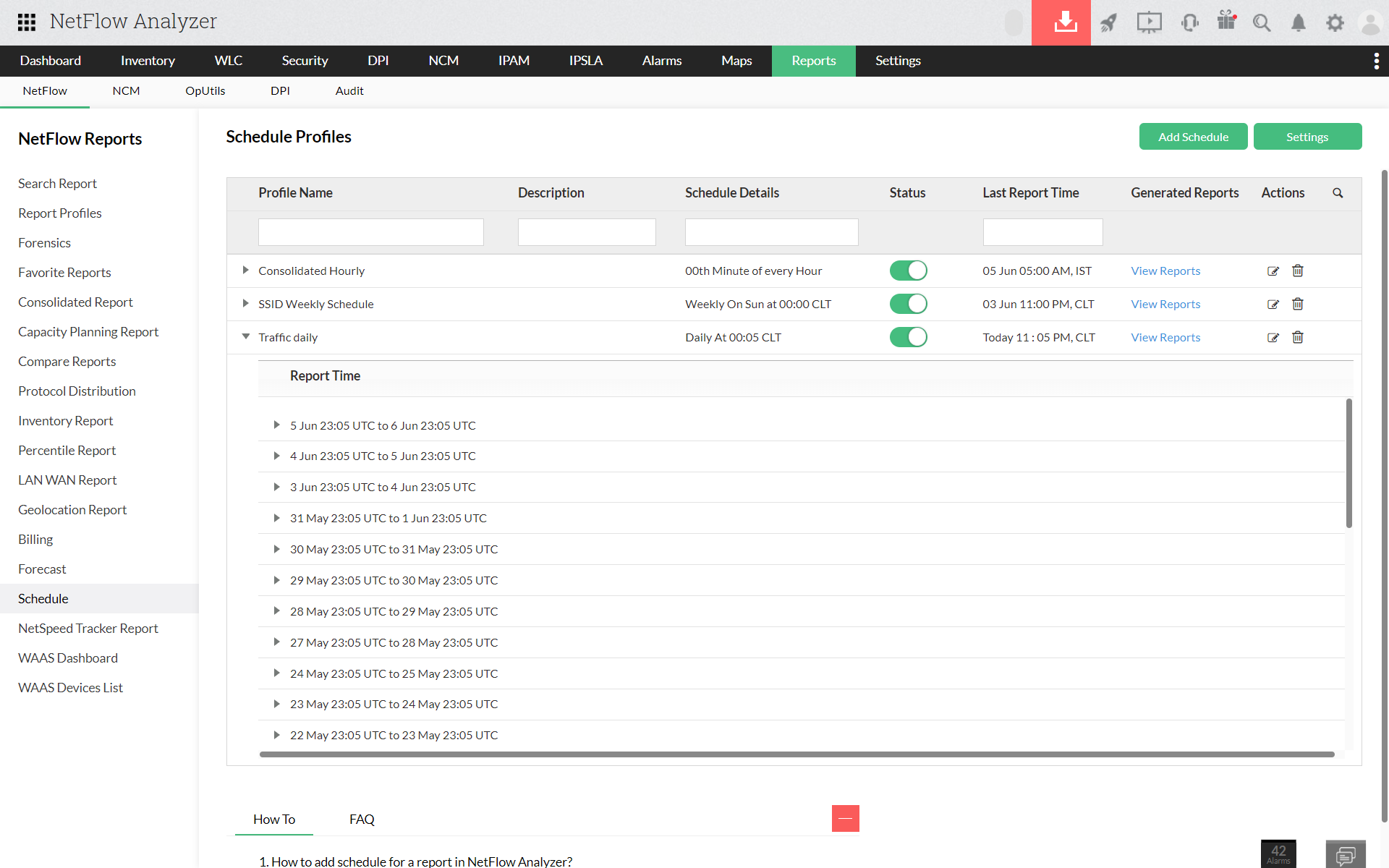 NetFlow Bandwidth Reports - ManageEngine NetFlow Analyzer